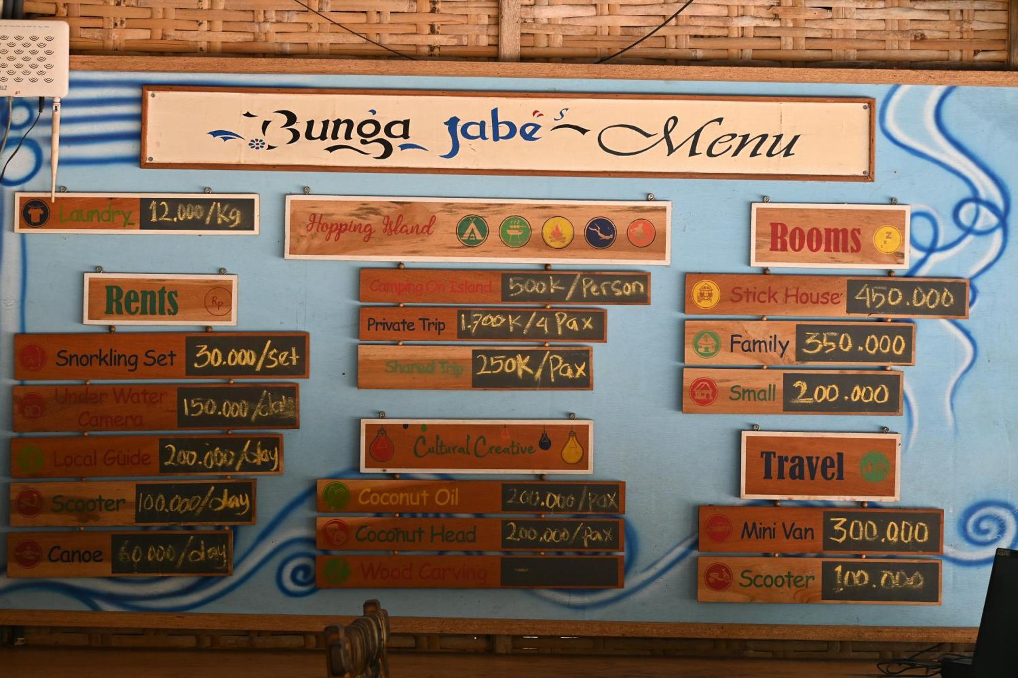 Villa Bunga Jabe à Îles Îles Karimunjawa Extérieur photo
